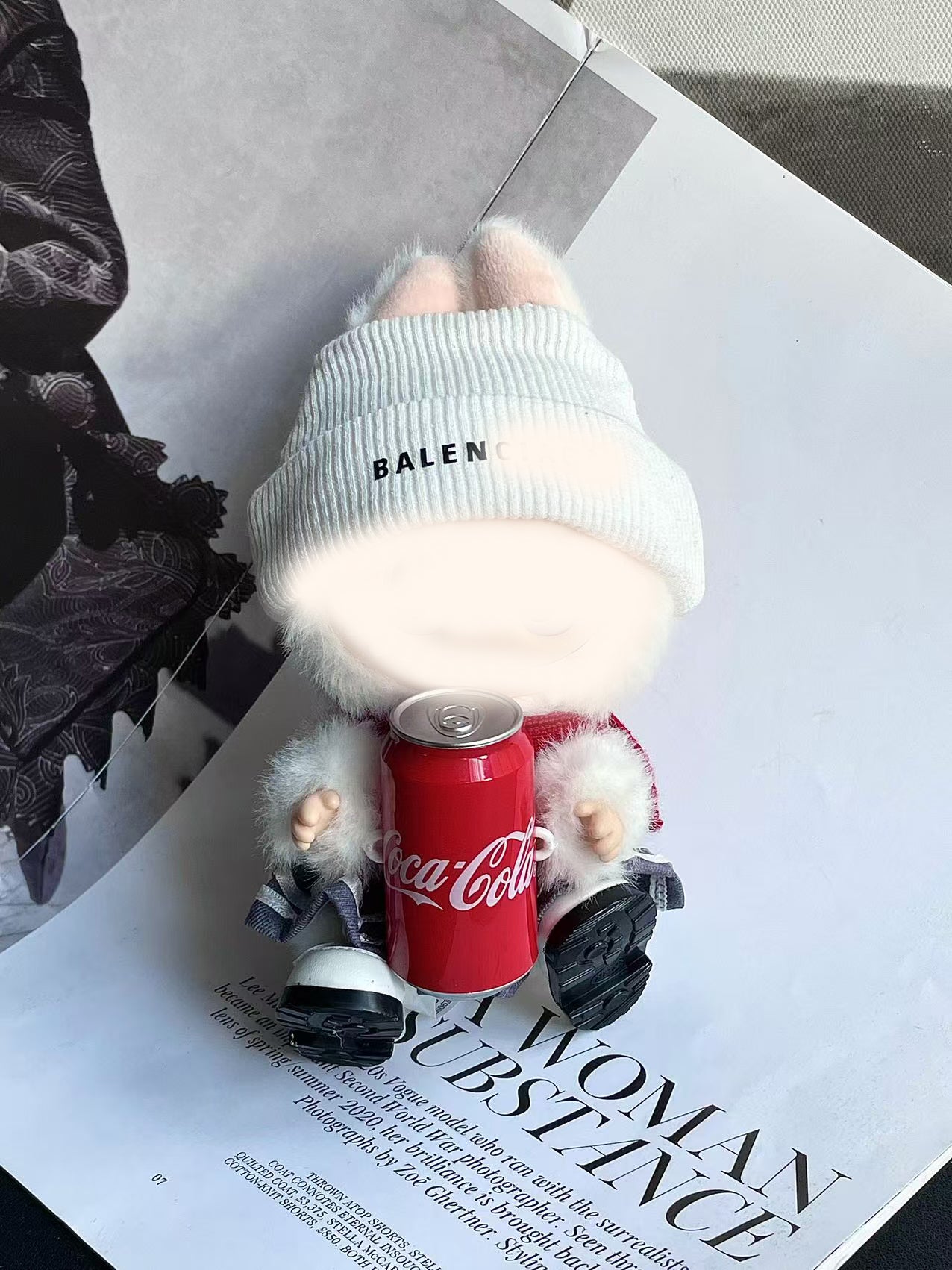 Cola Series Labubu TikTok Viral Hit Clothing Set with Accessories
