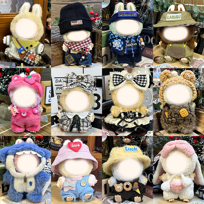 01 Series Labubu TikTok Viral Hit Clothing Set with Accessories