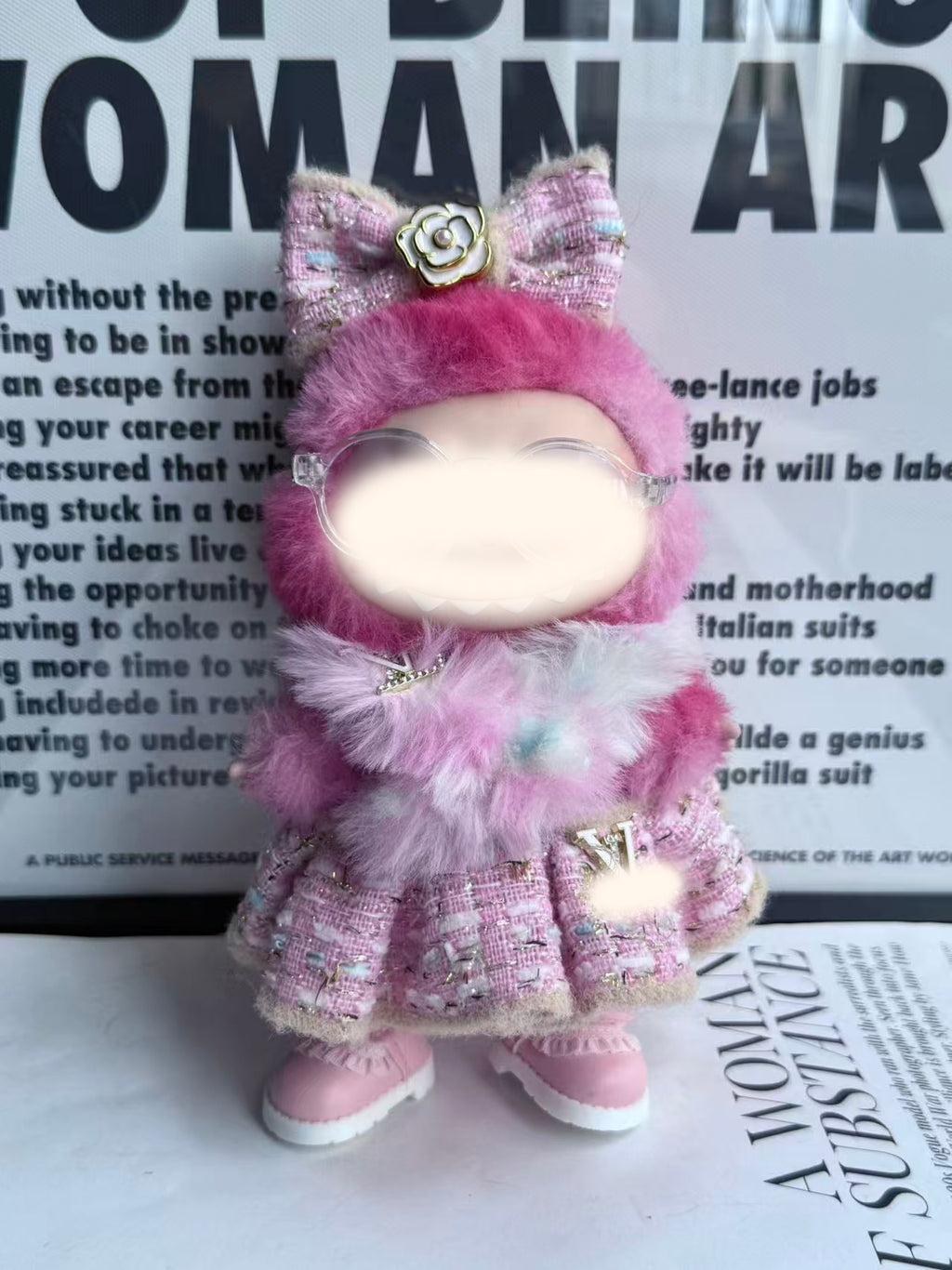 LVV x Labubu TikTok Viral Hit Clothing Set with Accessories